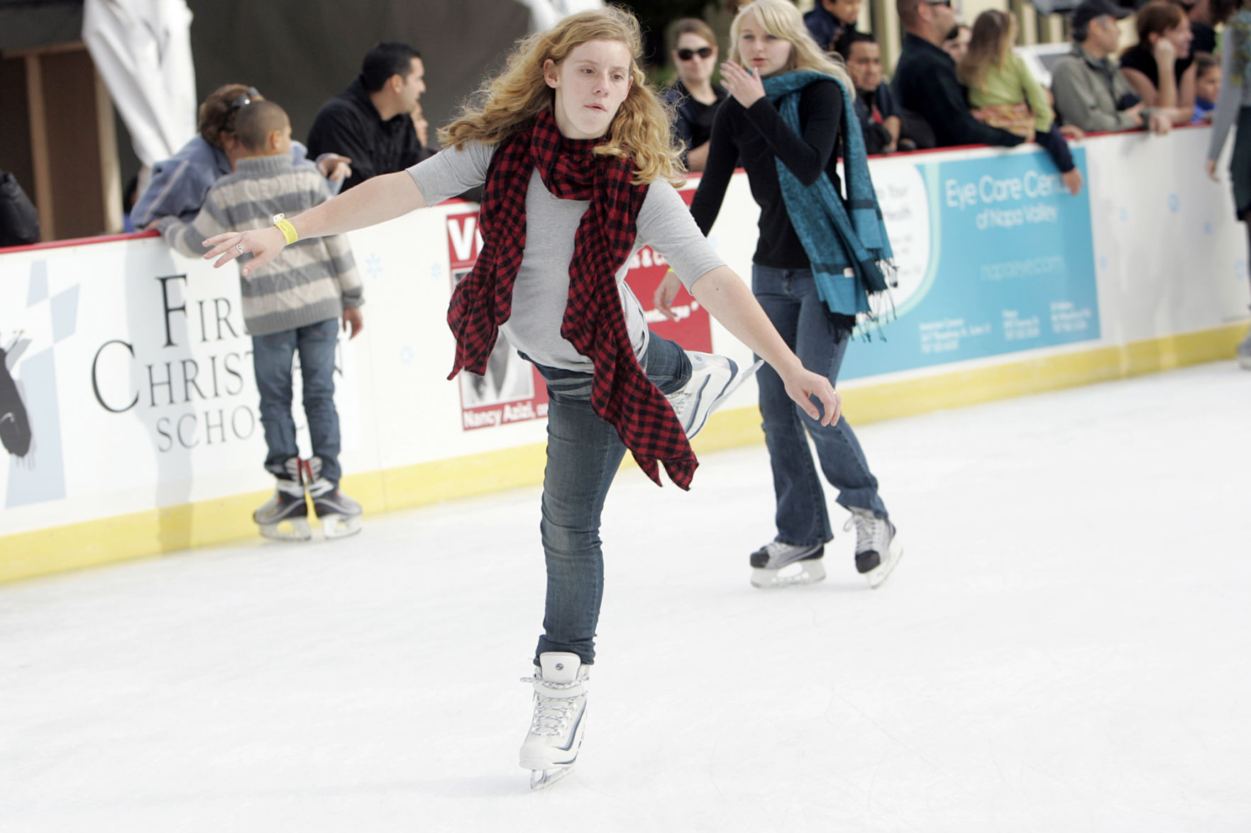 Napa on Ice opens to the public